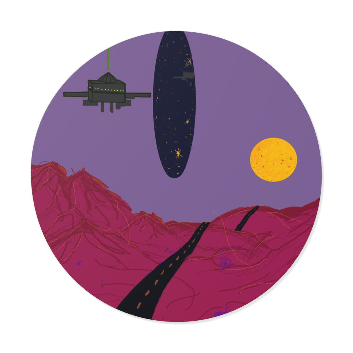 Round Vinyl Stickers