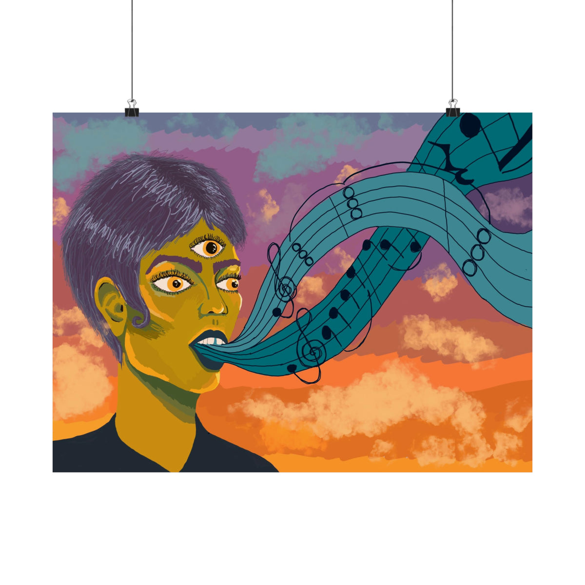 Premium Matte horizontal posters