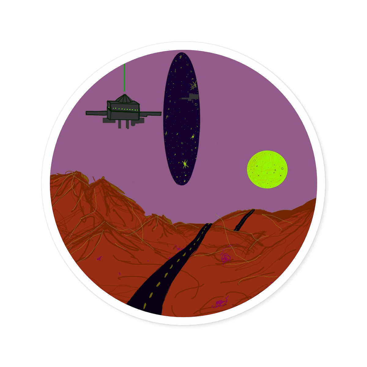 Round Stickers, Indoor\Outdoor