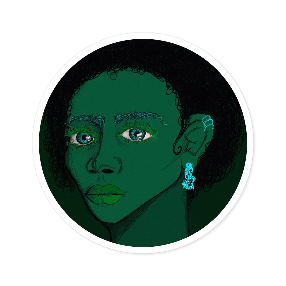 Round Stickers, Indoor\Outdoor