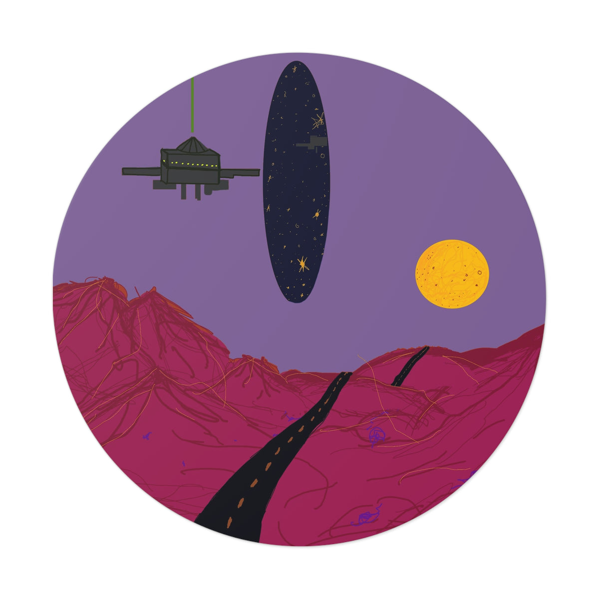 Round Vinyl Stickers