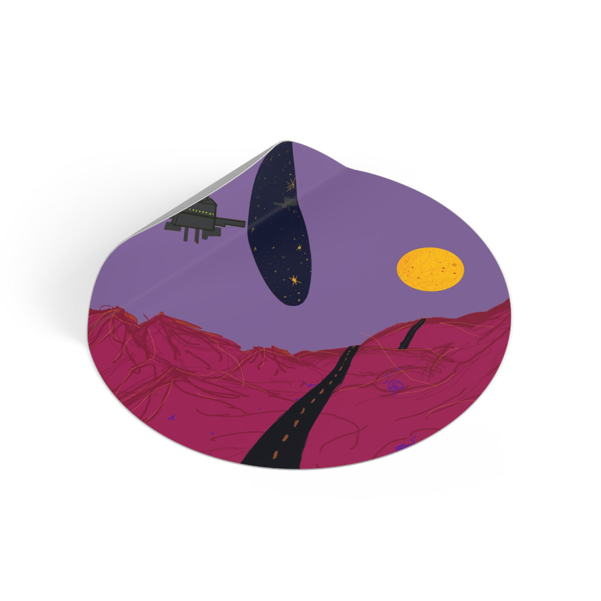 Round Vinyl Stickers