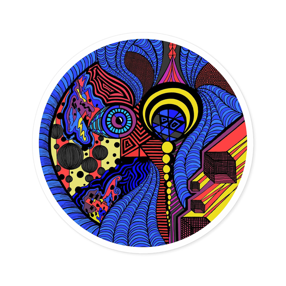 Round Stickers, Indoor\Outdoor