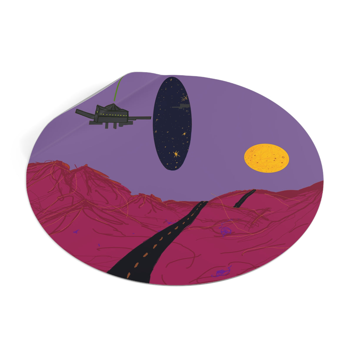 Round Vinyl Stickers
