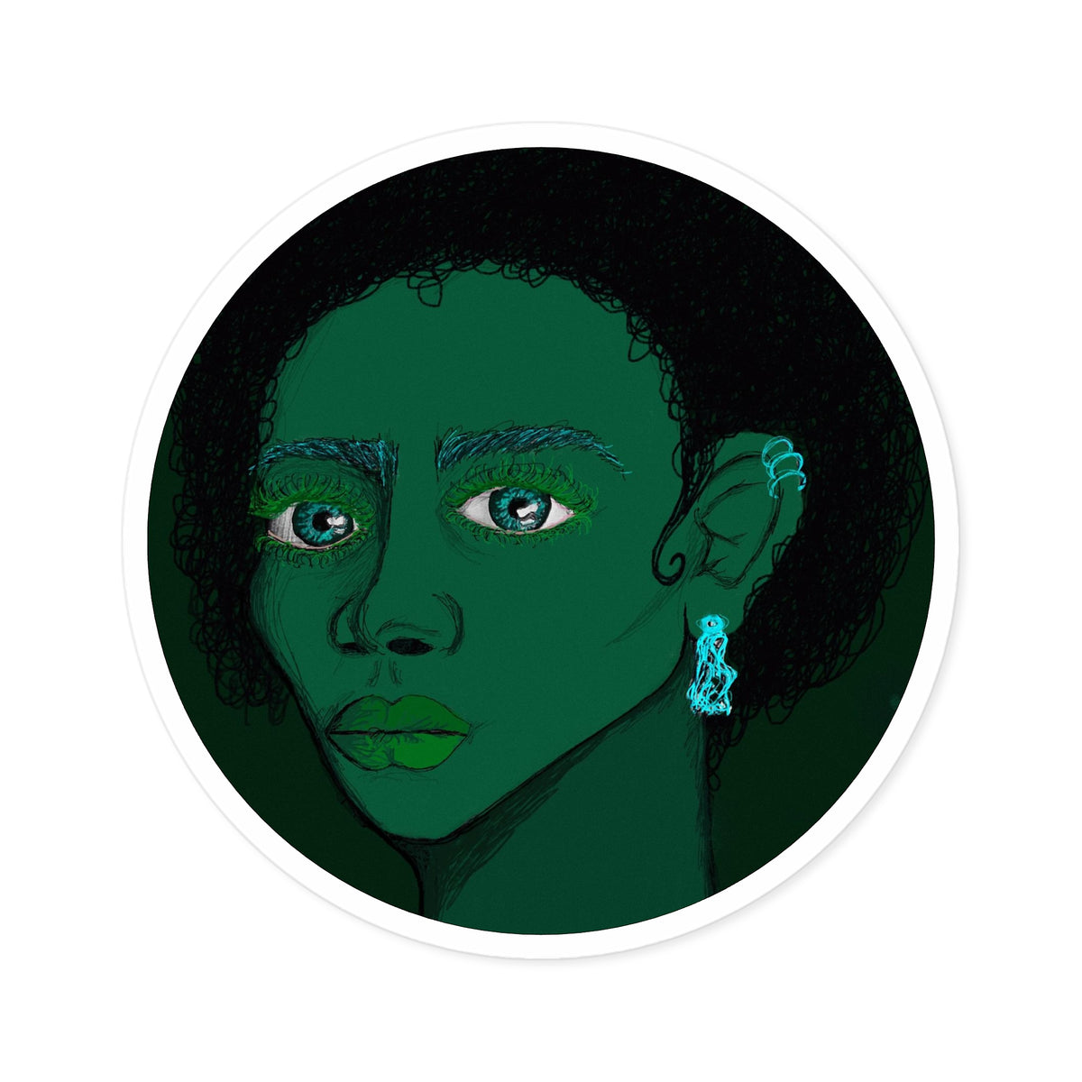 Round Stickers, Indoor\Outdoor