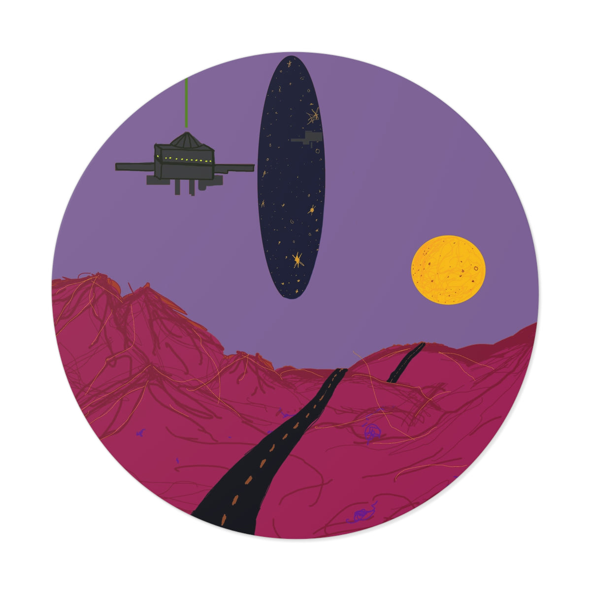 Round Vinyl Stickers