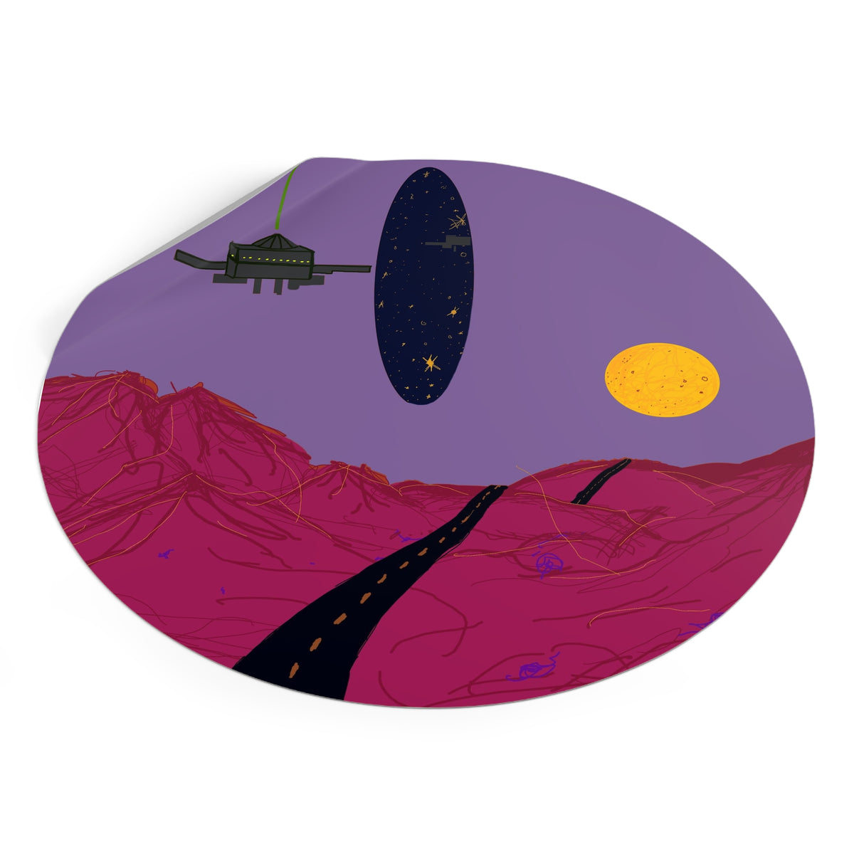 Round Vinyl Stickers