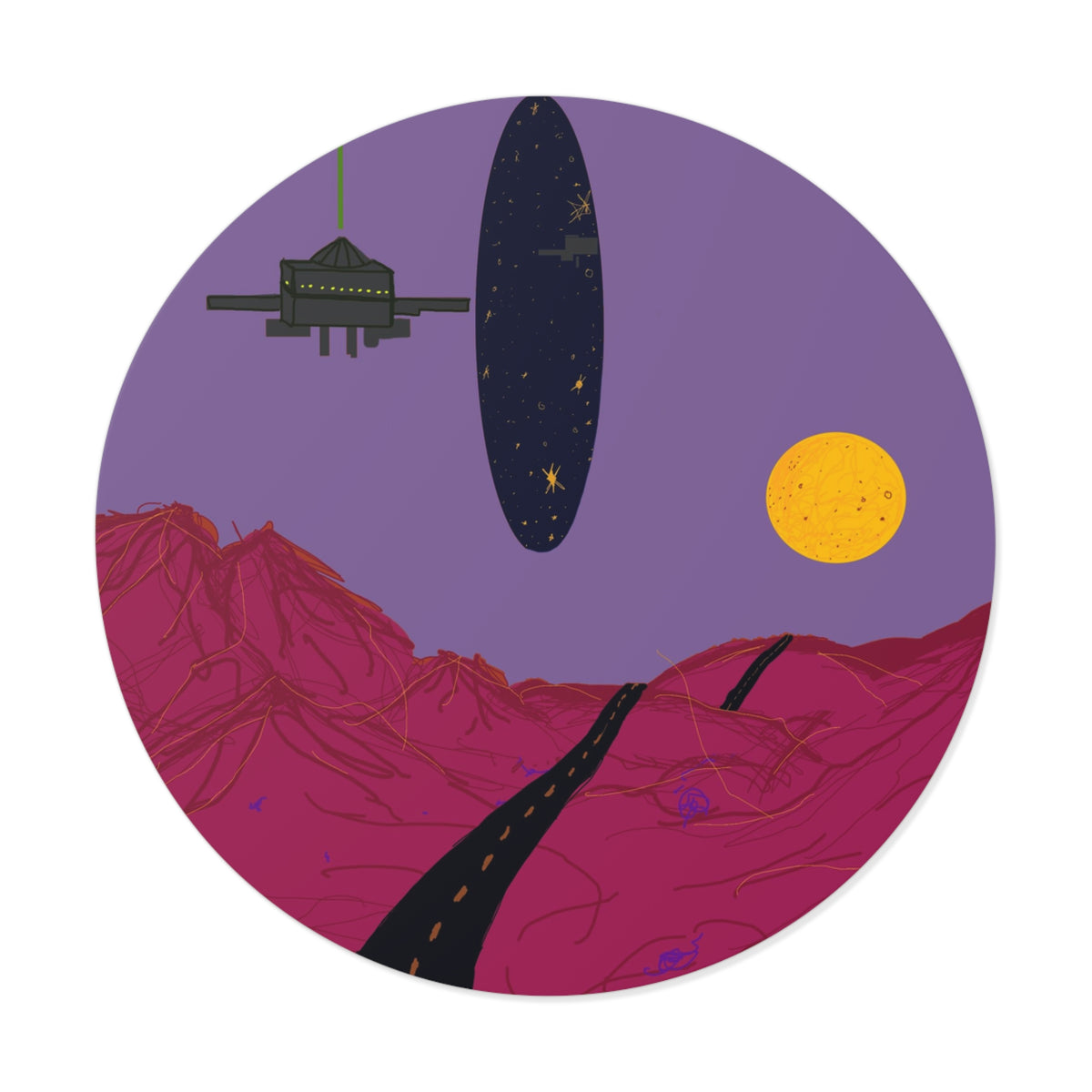 Round Vinyl Stickers