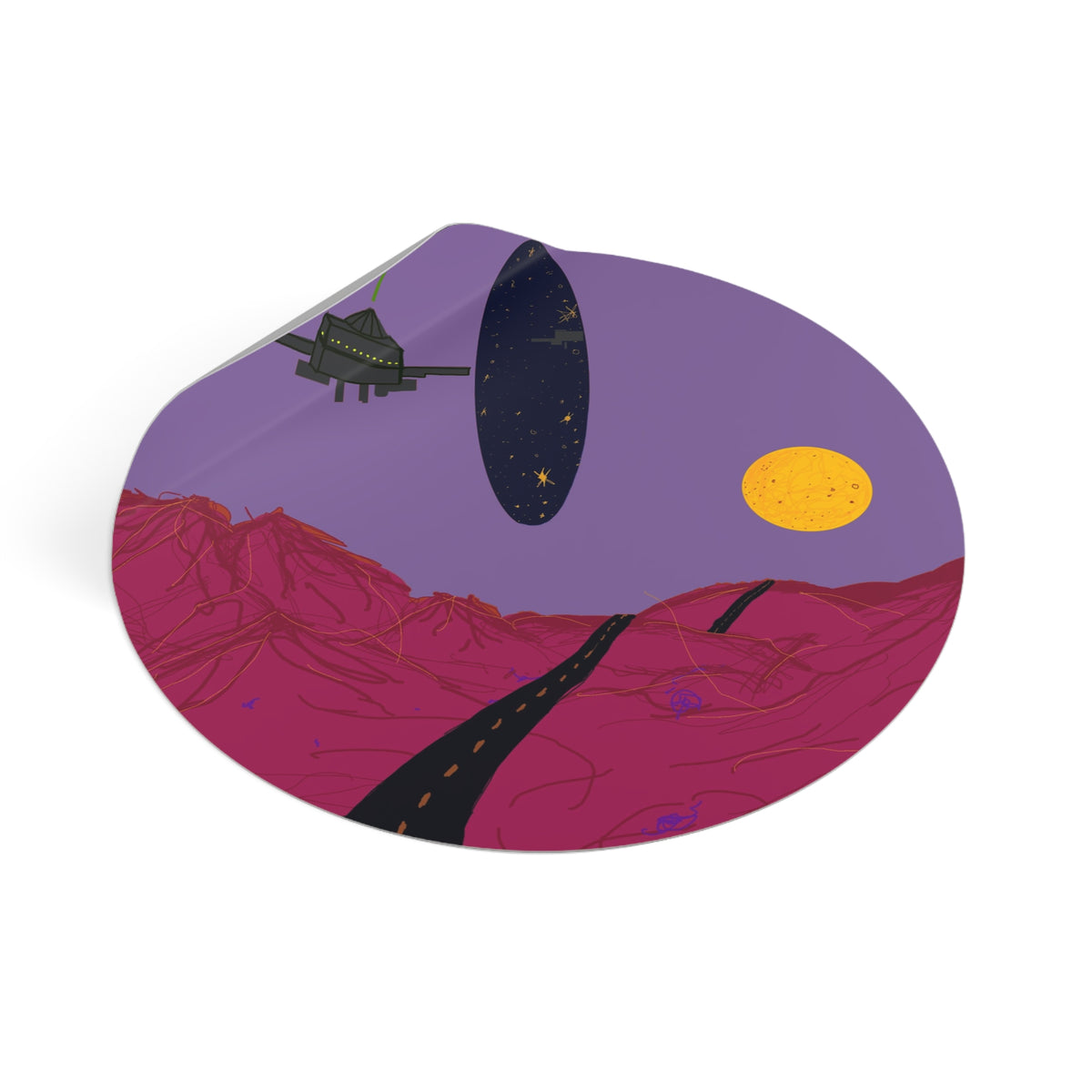 Round Vinyl Stickers