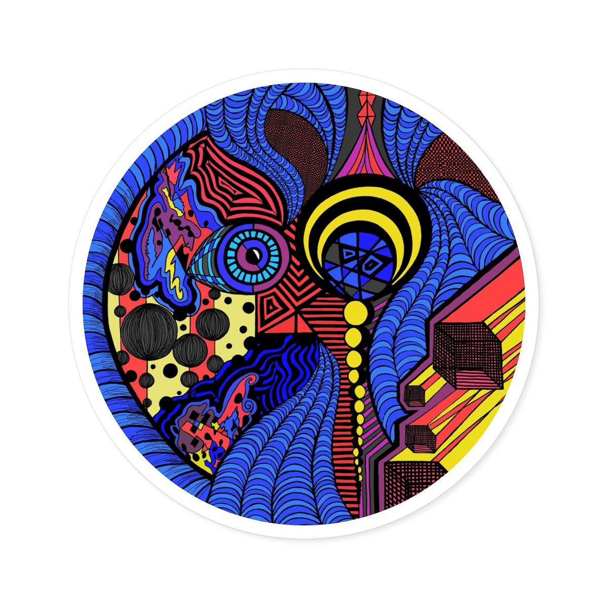 Round Stickers, Indoor\Outdoor