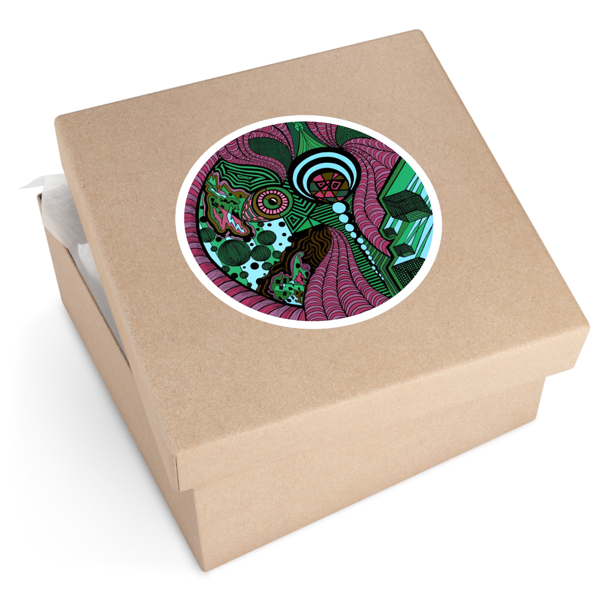 Round Stickers, Indoor\Outdoor