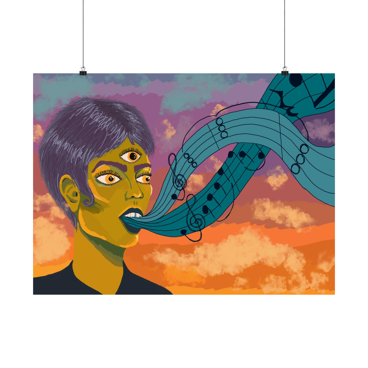 Premium Matte horizontal posters